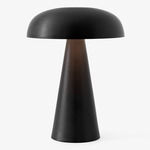 Como Portable Table Lamp - Black / Black