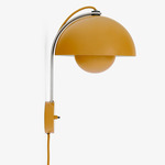 Flowerpot VP8 Plug-In Wall Sconce - Mustard / Mustard