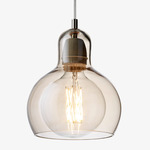 Mega Bulb Pendant - Gold Lustre