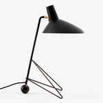 Tripod Table Lamp - Black / Black