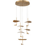 Lagatto Chandelier - Bronze