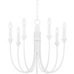 Cate Chandelier - Gesso White