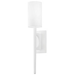 Wallace Wall Sconce - Gesso White / White
