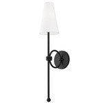 Magnus Wall Sconce - Black / White