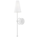 Magnus Wall Sconce - White / White