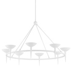 Cecilia Chandelier - Gesso White