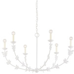 Florian Chandelier - Gesso White