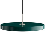 Asteria Pendant - Steel / Forest