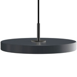 Asteria Pendant - Black / Anthracite Grey