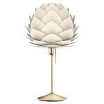 Aluvia Table Lamp - Brushed Brass / Pearl