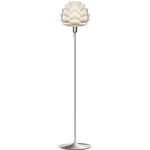 Aluvia Floor Lamp - Steel / Pearl