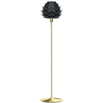 Aluvia Floor Lamp - Brass / Anthracite Grey