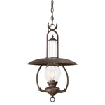 La Grange Pendant - Soft Off Black / Clear