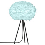 Eos Tripod Table Lamp - Black / Light Blue