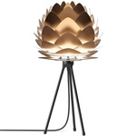 Aluvia Tripod Table Lamp - Black / Brushed Bronze