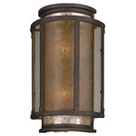 Copper Mountain Outdoor Wall Sconce - Copper / Silver