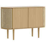 Treasures Cabinet - Light Oak / Venetian Cane