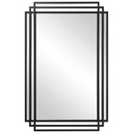 Amherst Mirror - Matte Black