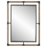 Melville Mirror - Rust Black / Mirror