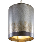 Cannery Pendant - Ombre Galvanized