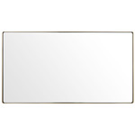 Kye Long Rectangular Mirror - Gold / Mirror