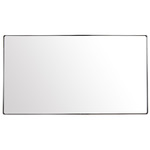 Kye Long Rectangular Mirror - Polished Nickel / Mirror