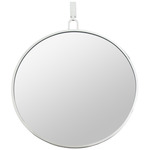 Stopwatch Round Mirror - Polished Nickel / Mirror