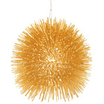 Urchin Pendant - Gold