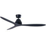 Lucci Air Whitehaven Smart Ceiling Fan - Black / Black