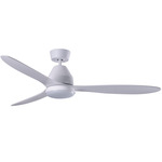 Lucci Air Whitehaven Smart Ceiling Fan with Light - White / White