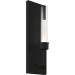 Linger Wall Sconce - Nightshade Black / Clear