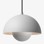 Flowerpot VP1 Pendant - Matte Light Grey / Matte Light Grey