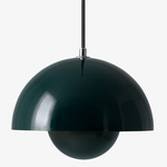 Flowerpot VP1 Pendant - Dark Green / Dark Green