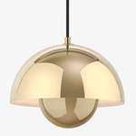 Flowerpot VP1 Pendant - Polished Brass / Polished Brass