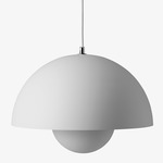 Flowerpot VP7 Pendant - Matte Light Grey / Matte Light Grey