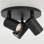 Ascoli Triple Spot Light - Matte Black