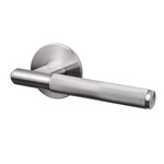 Fixed Door Handle - Linear - Steel