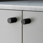 Furniture Knob - Set of 2 - Black