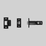Tubular Latch for Door Handle - Black
