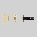 Tubular Latch for Door Handle - Brass