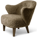 Ingeborg Lounge Chair - Dark Stained Oak / Sahara Sheepskin