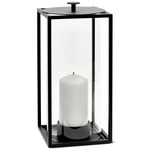 Light In Candleholder - Black