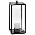 Light In Candleholder - Black