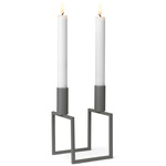 Kubus Line Candleholder - Gray