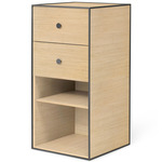 Frame Tall Cabinet - Natural Oak
