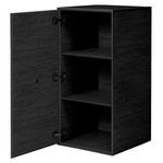 Frame Tall Cabinet - Black Stained Ash