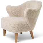 Ingeborg Lounge Chair - Natural Oak / Moonlight Sheepskin