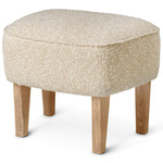 Ingeborg Footstool - Natural Oak / Zero 1