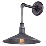 Toledo Outdoor Wall Sconce - Old Silver