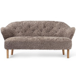 Ingeborg Sofa - Natural Oak / Sahara Sheepskin